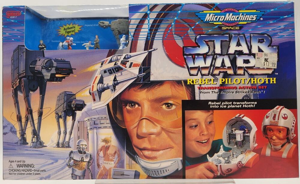 1994 Galoob Star Wars Micro Machines Rebel Pilot/Hoth